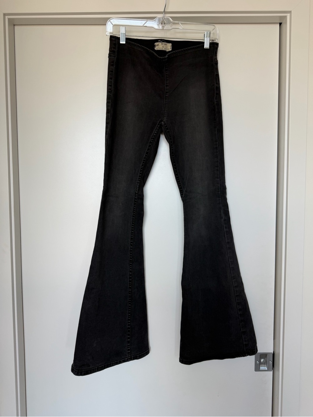 Free People Black Flare Jeans